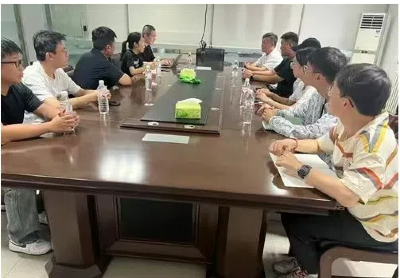 尚武科技研学深泽科工局调研精神 以软件开发赋能企业服务升级